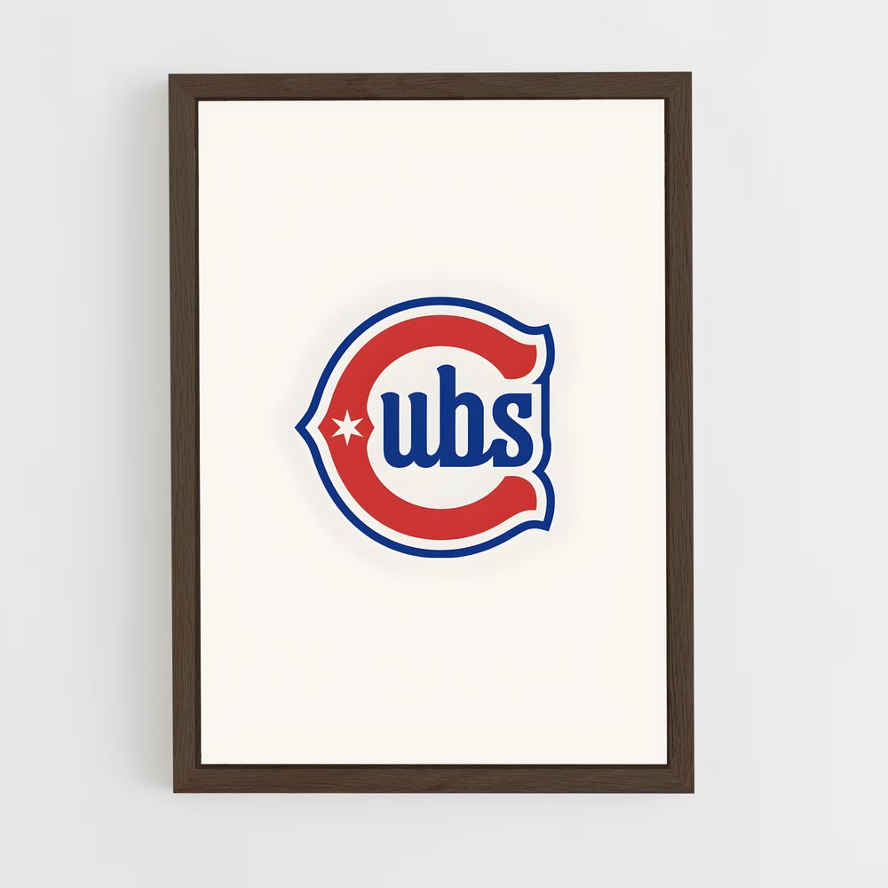 Poster Chicago de cubs – affiche Baseball (vue 5)